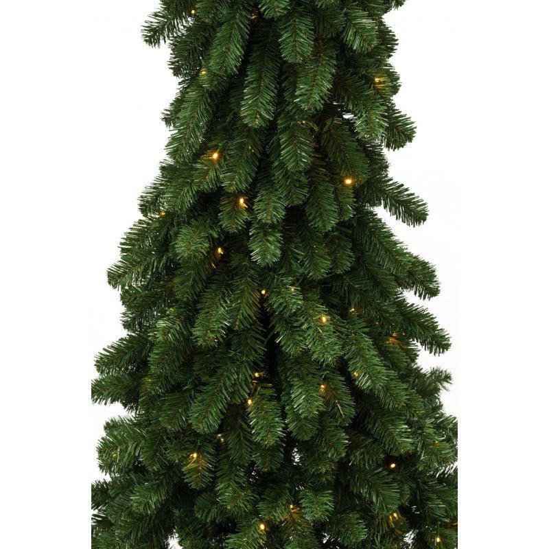 Albero di Natale Cometa con punta ricurva e luci LED calde – foto 5