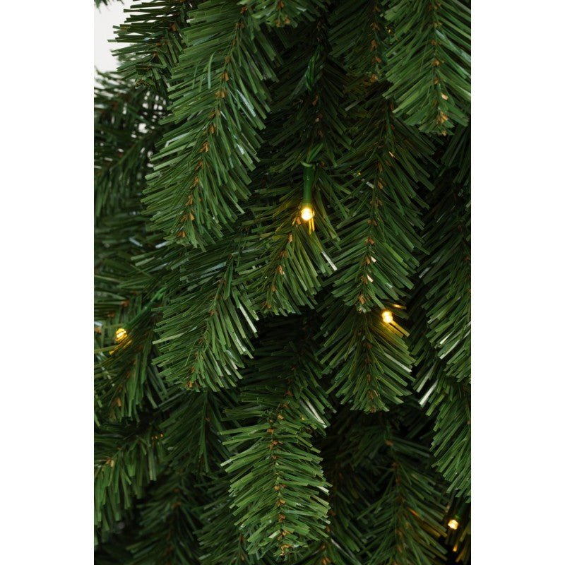 Albero di Natale Cometa con punta ricurva e luci LED calde – foto 2
