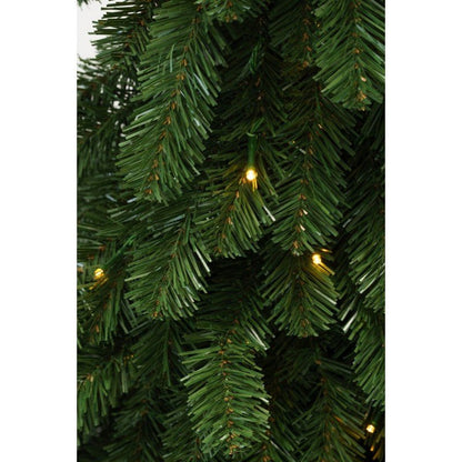 Albero di Natale Cometa con punta ricurva e luci LED calde – foto 2