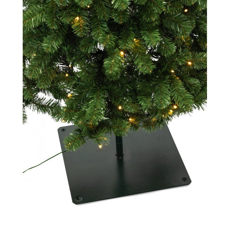 Albero di Natale Cometa con punta ricurva e luci LED calde – foto 4
