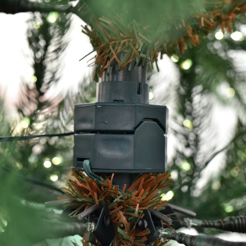 Albero di Natale Polluce con luci LED integrate a luce calda – foto 4