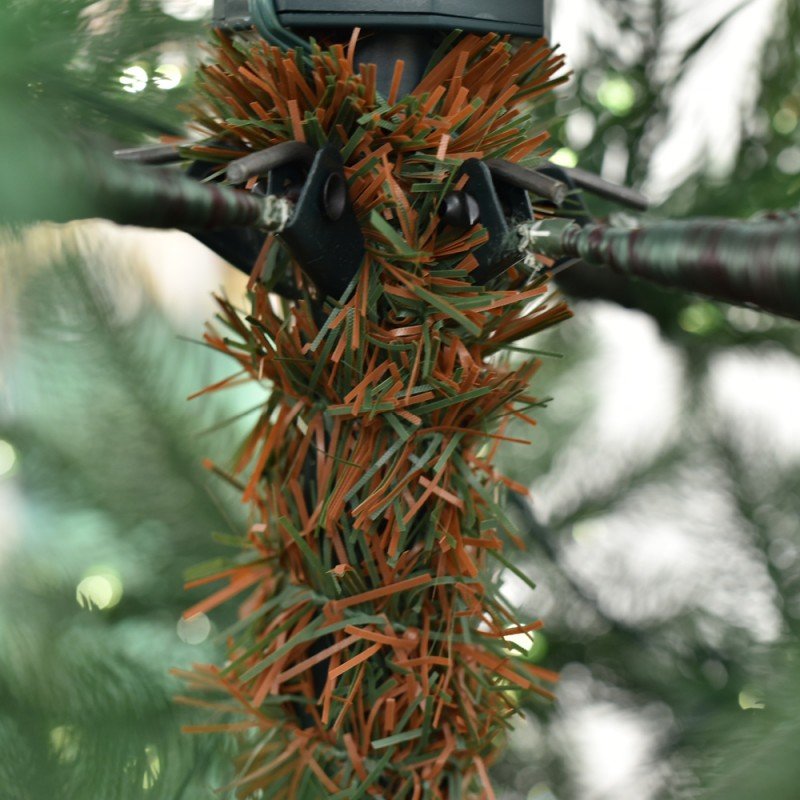 Albero di Natale Polluce con luci LED integrate a luce calda – foto 7