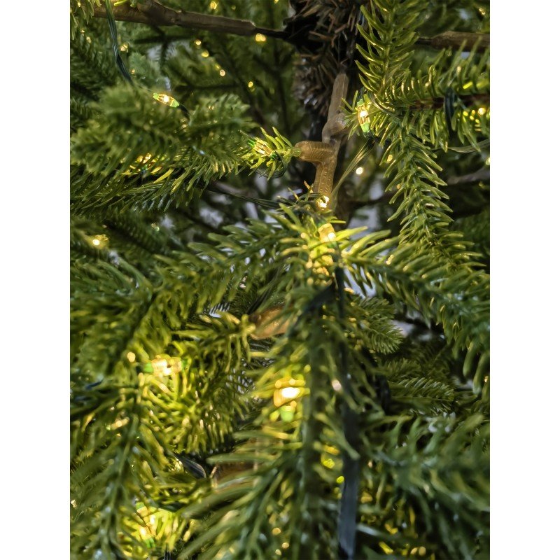 Albero di Natale Maia 225 cm con mini LED integrati – foto 2