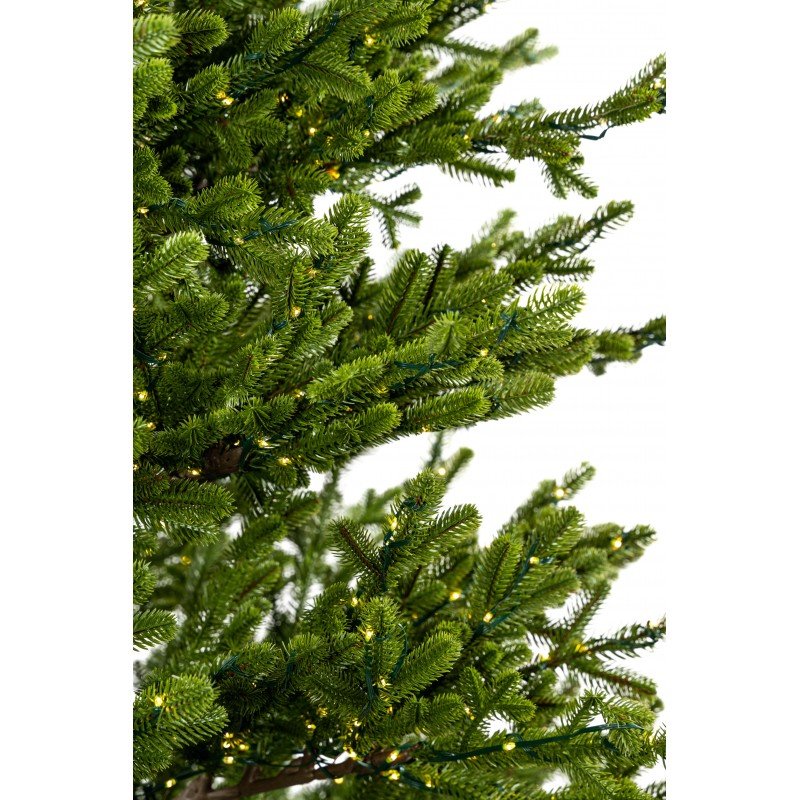 Albero di Natale Maia 225 cm con mini LED integrati – foto 7