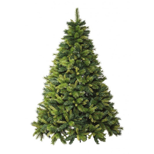 Albero di Natale Aveto in stile americano con chioma folta a tre tipi di rami