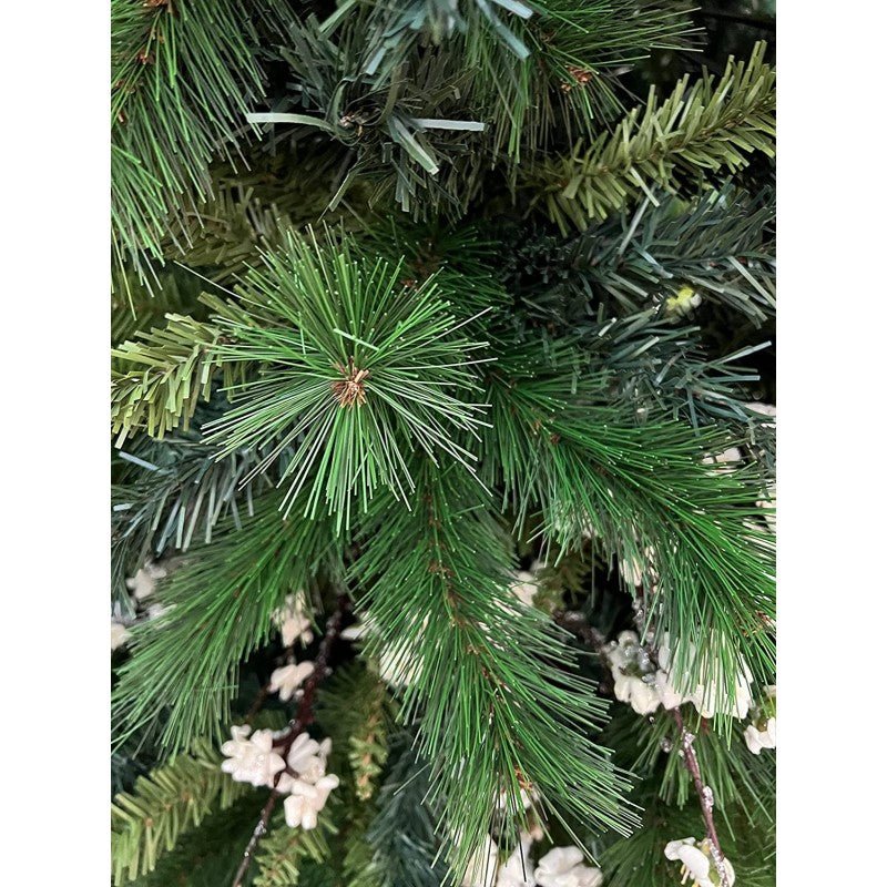 Albero di Natale Aveto in stile americano con chioma folta a tre tipi di rami – foto 7
