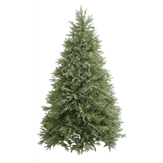 Albero di Natale Paneveggio in 100% PE Real Touch con chioma verde foltissima