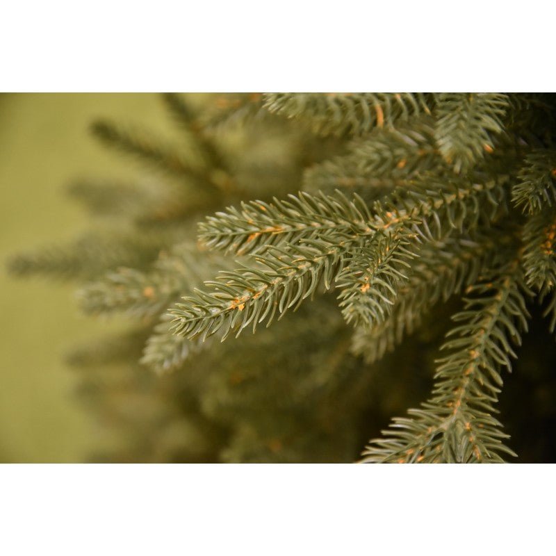 Albero di Natale Paneveggio in 100% PE Real Touch con chioma verde foltissima – foto 6