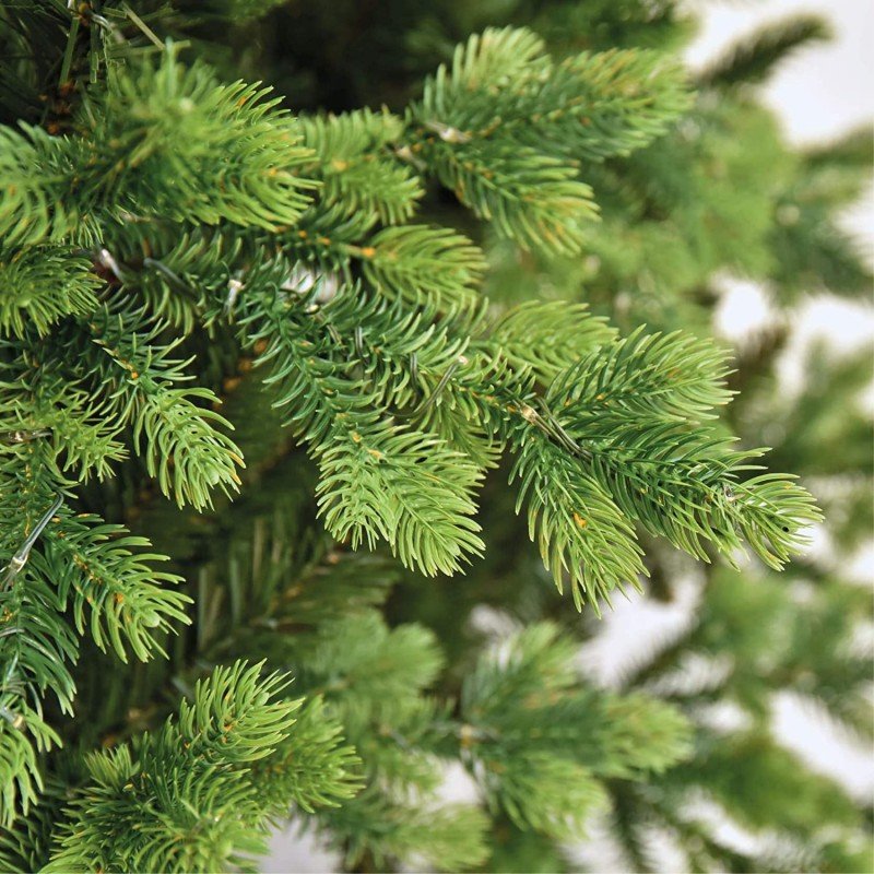 Albero di Natale Andromeda acceso con LED integrati a luce calda – foto 4