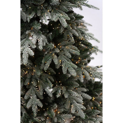 Albero di Natale Polare bianco innevato con LED a luce calda e bacchetta magica – foto 2