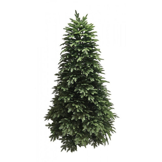 Albero di Natale Pollino verde con punte in PE effetto real touch