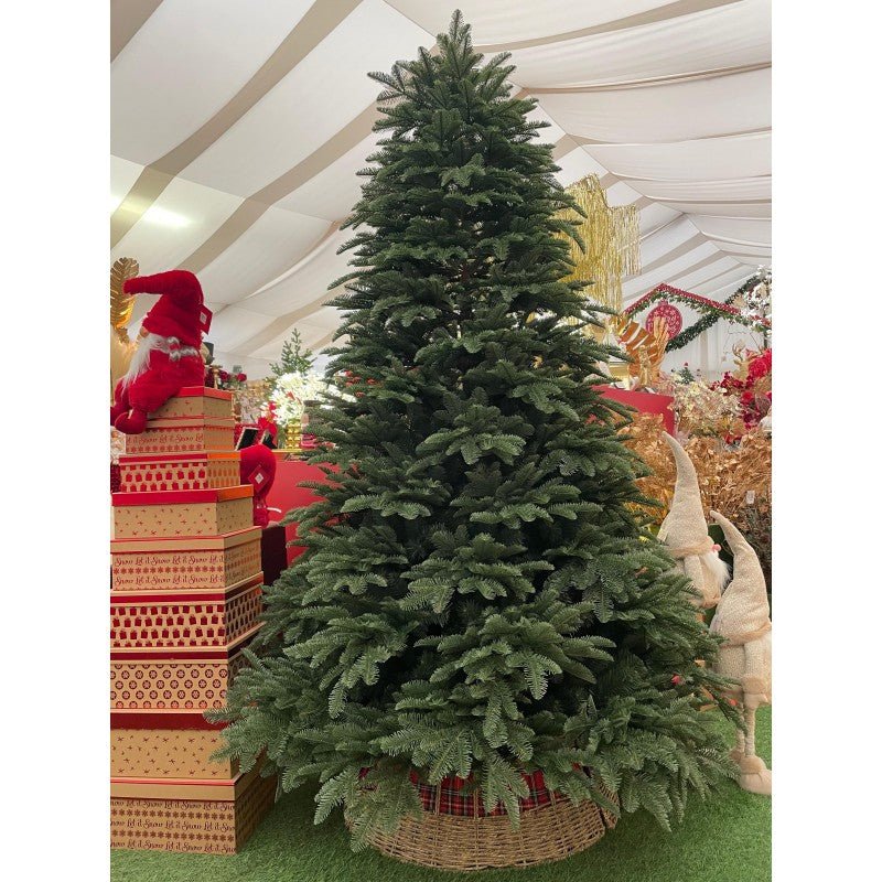 Albero di Natale Pollino verde con punte in PE effetto real touch – foto 7