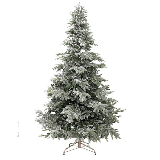 Albero di Natale Cortina innevato con effetto neve