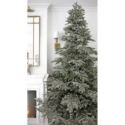 Albero di Natale Cortina innevato con effetto neve – foto 3