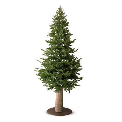 Albero di Natale Ghirlandina Slim con base a tronco