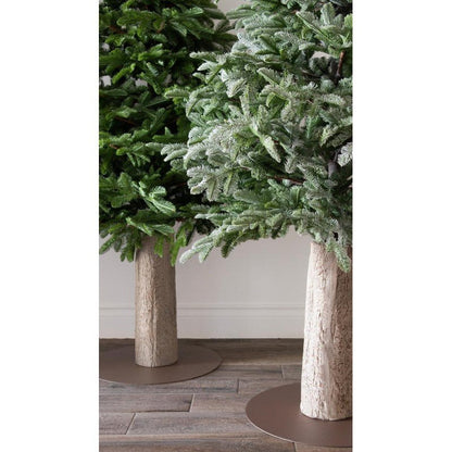 Albero di Natale Ghirlandina Slim con base a tronco – foto 9