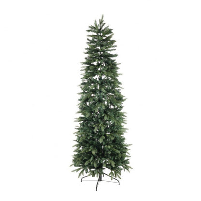 Albero di Natale slim Russel Xone verde real touch dalla sagoma stretta