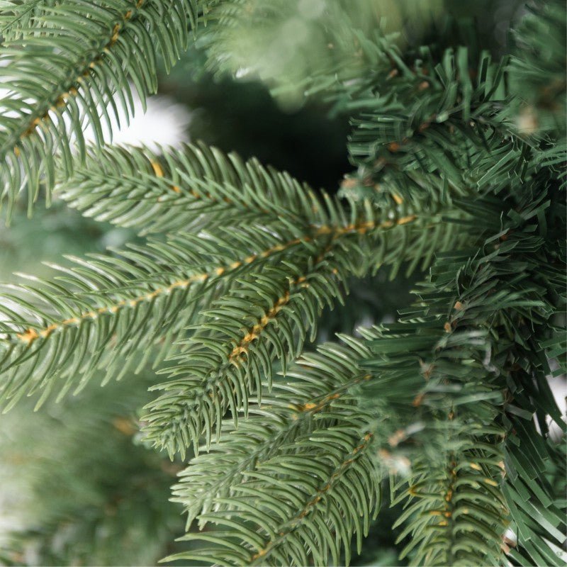 Albero di Natale slim Russel Xone verde real touch dalla sagoma stretta – foto 4