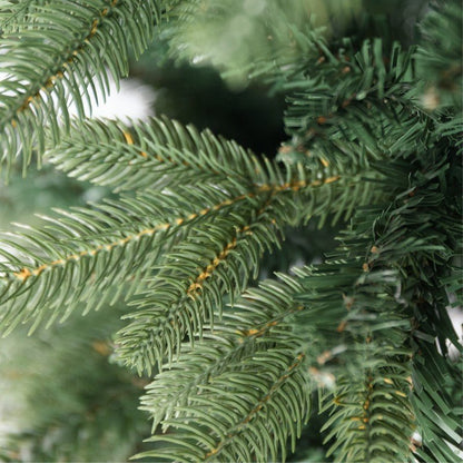 Albero di Natale slim Russel Xone verde real touch dalla sagoma stretta – foto 4