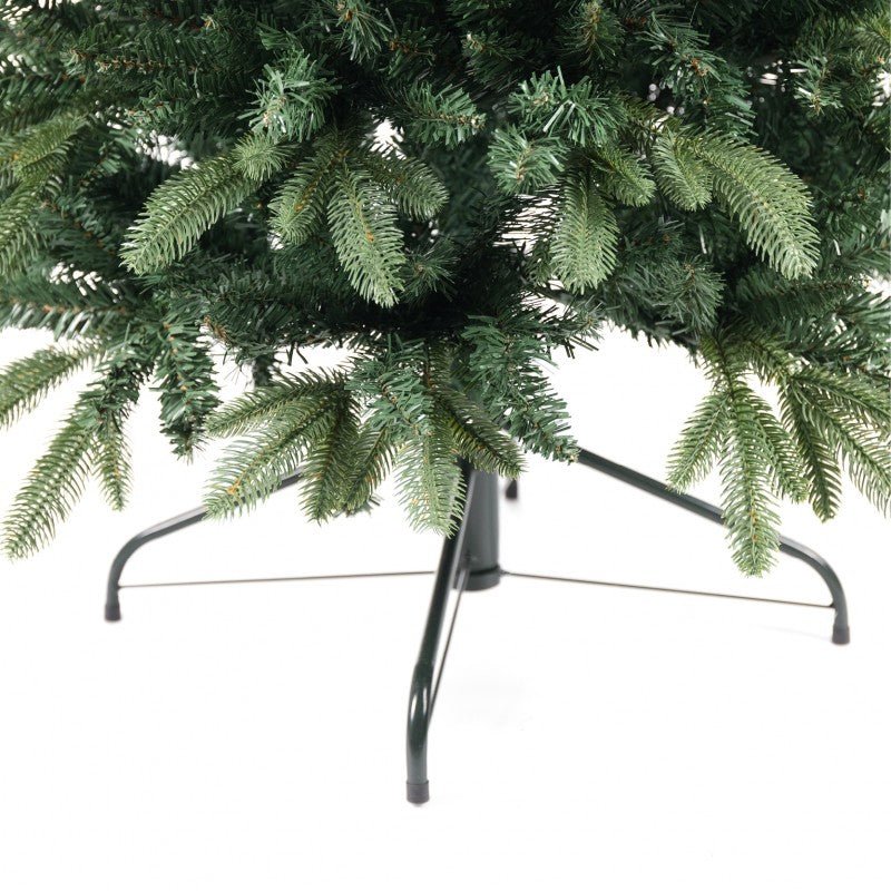 Albero di Natale slim Russel Xone verde real touch dalla sagoma stretta – foto 7