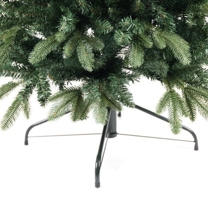 Albero di Natale slim Russel Xone verde real touch dalla sagoma stretta – foto 7