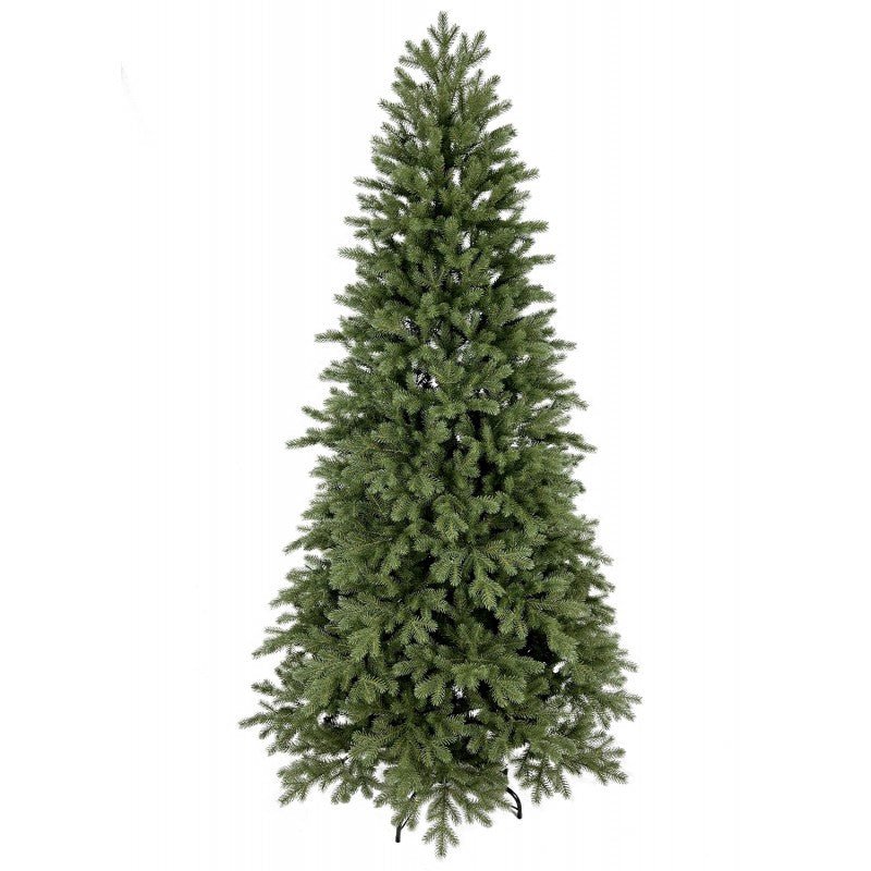 Albero di Natale Asiago classico verde in PVC
