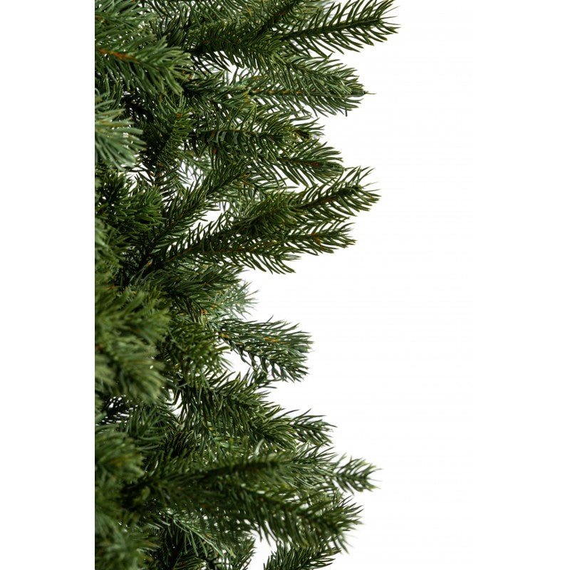 Albero di Natale Asiago classico verde in PVC – foto 8