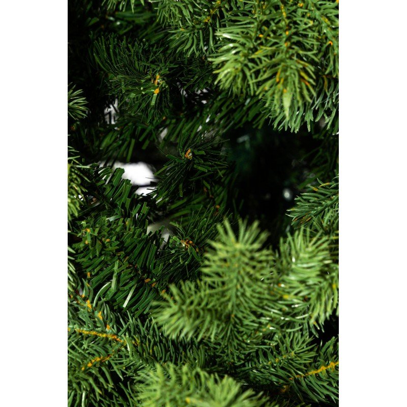 Albero di Natale Asiago classico verde in PVC – foto 6