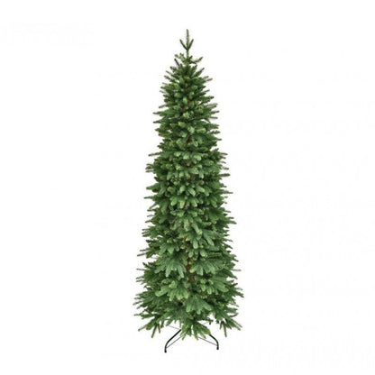 Albero di Natale Lavarone in PVC verde intenso con apertura a ombrello