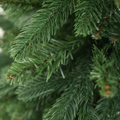 Albero di Natale Lavarone in PVC verde intenso con apertura a ombrello – foto 2