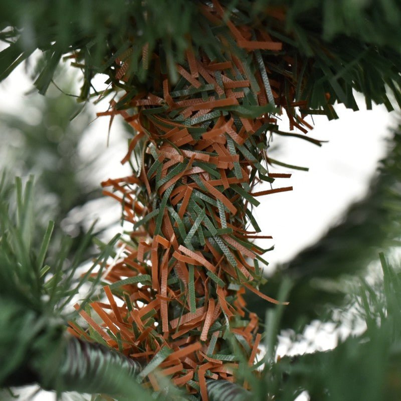 Albero di Natale Lavarone in PVC verde intenso con apertura a ombrello – foto 3