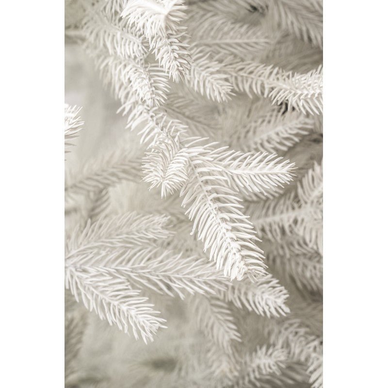 Albero di Natale bianco Alabastro in PE Real Touch – foto 3