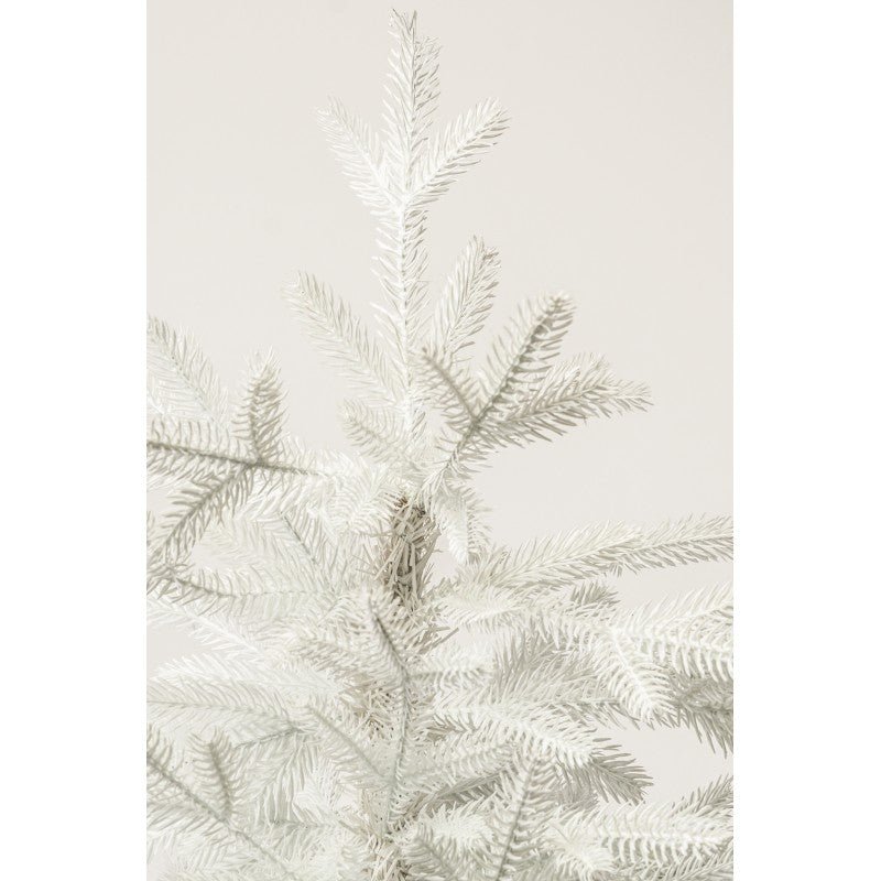 Albero di Natale bianco Alabastro in PE Real Touch – foto 5