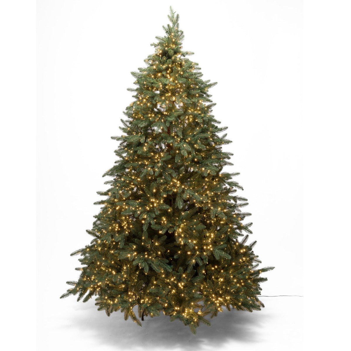 Albero di Natale Sirio con LED integrati e chioma folta in PE – foto 3