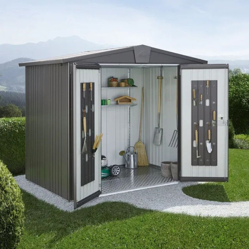 Casetta in acciaio Biohort Europa 3 (244x156 cm) – Garanzia 20 anni