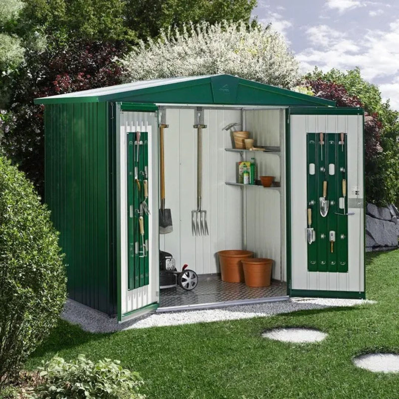 Casetta in acciaio Biohort Europa 3 (244x156 cm) – Garanzia 20 anni