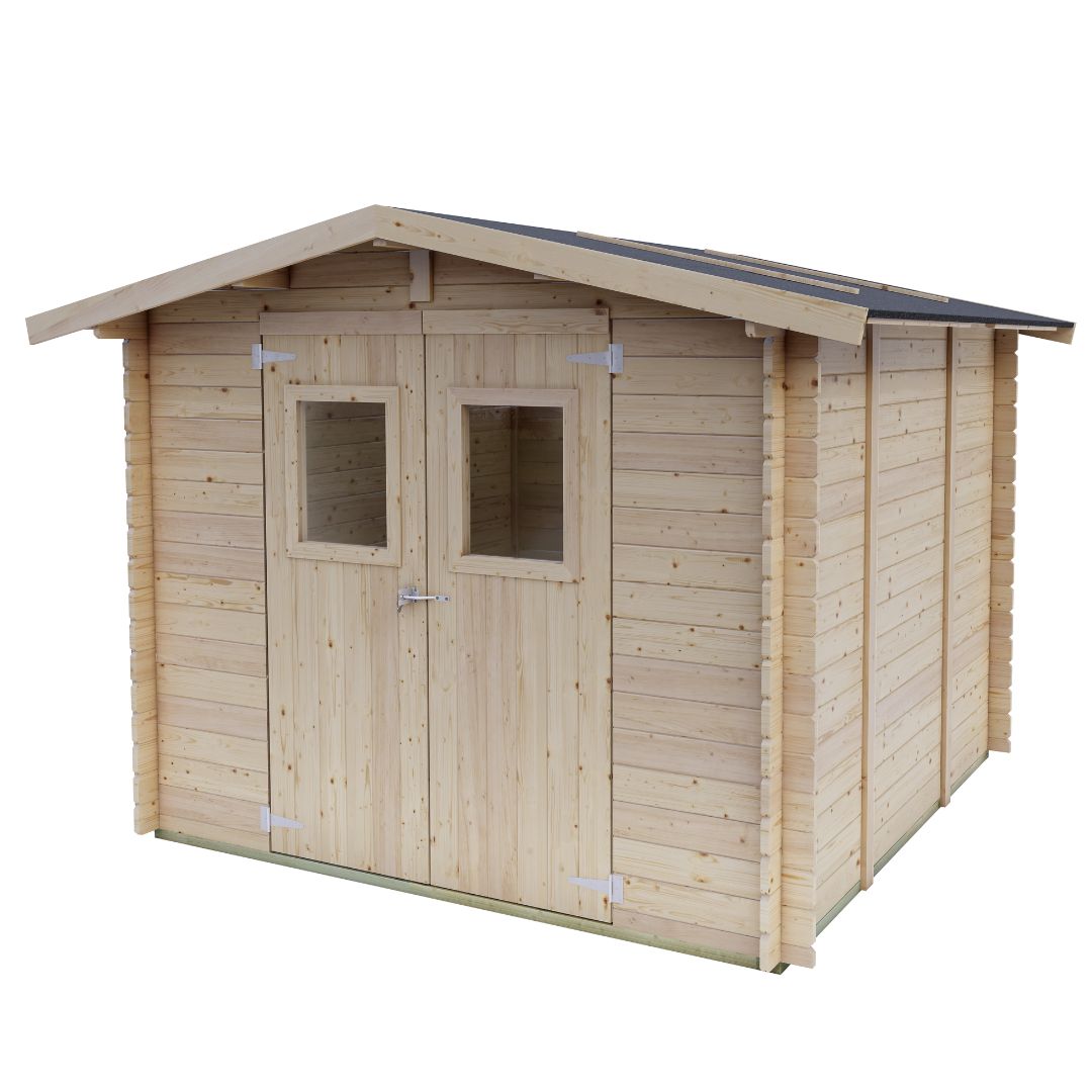 Casetta in legno Iris 249x249 cm – Kit Montaggio Incluso