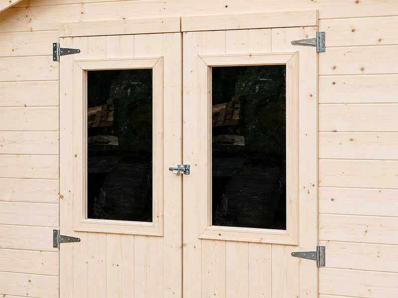 Casetta in legno Michelle 396x249 cm – Kit Montaggio Incluso
