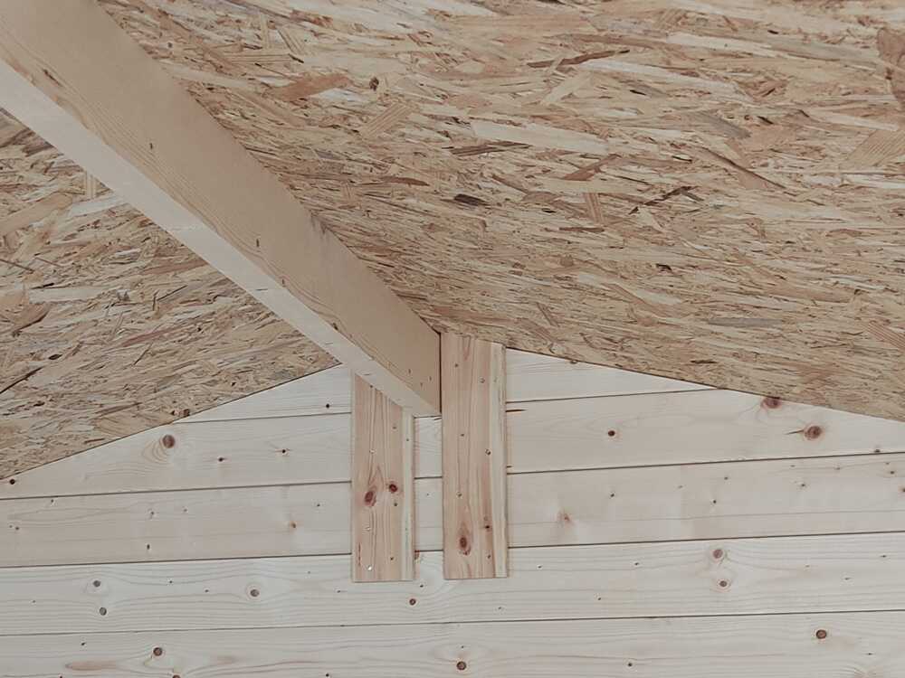 Casetta in legno Sara 396x396 cm – Kit Montaggio Incluso