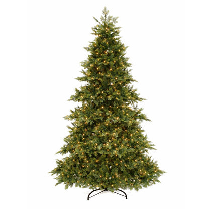 Albero di Natale Spica 210 cm con LED a luce calda