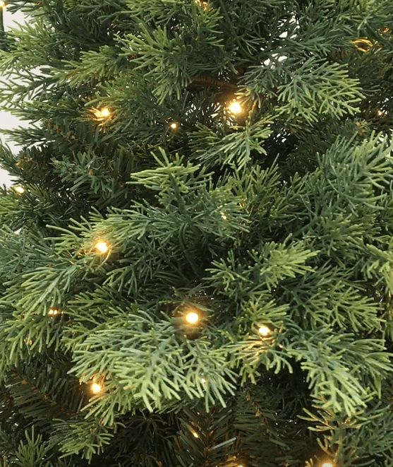 Albero di Natale Spica 210 cm con LED a luce calda – foto 3