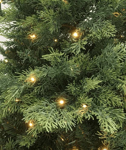 Albero di Natale Spica 210 cm con LED a luce calda – foto 3