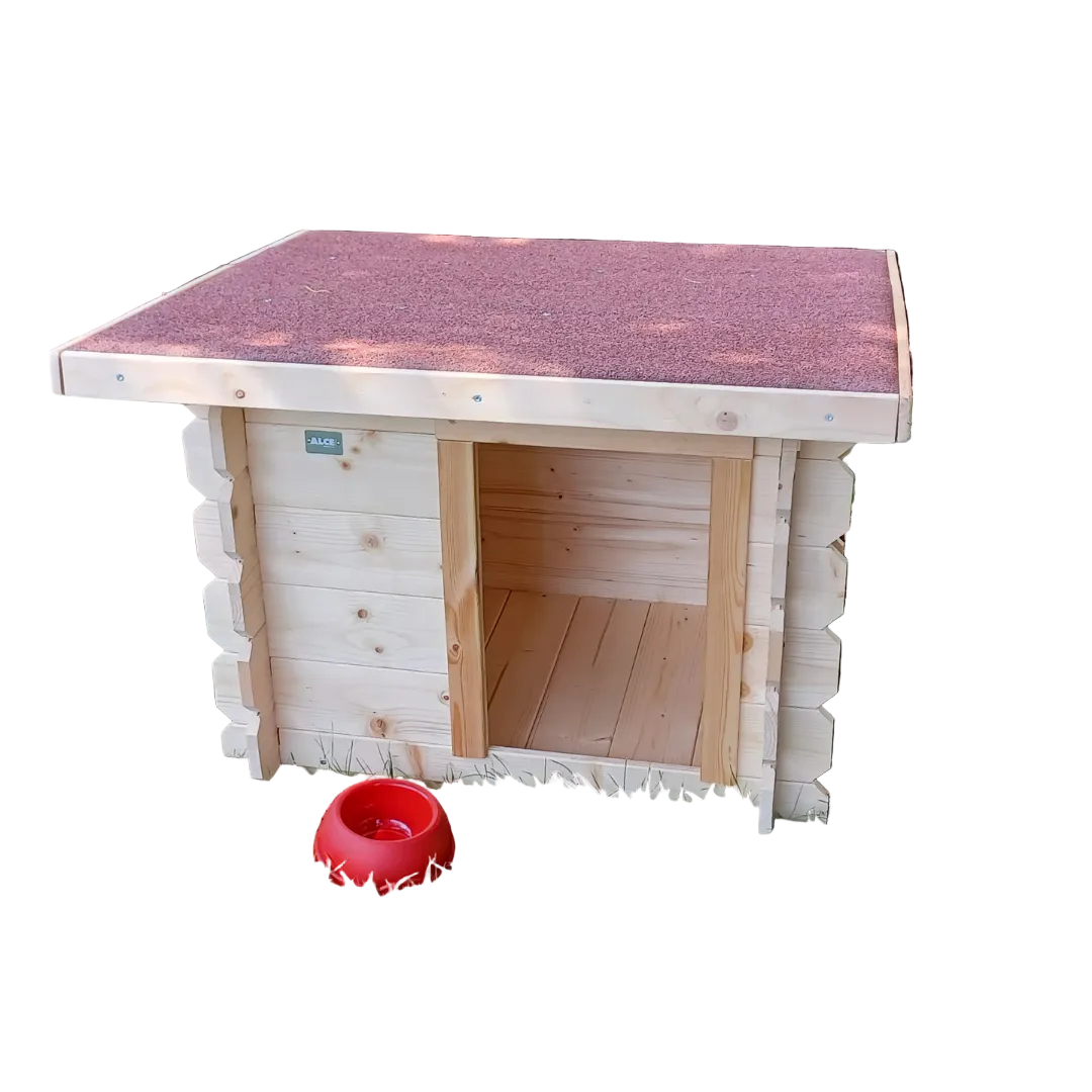 Cuccia per cani in legno Laila 77x60x64 cm