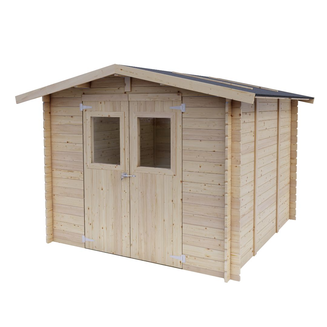 Casetta in Legno Forrest 249x249 cm – Kit Montaggio Incluso
