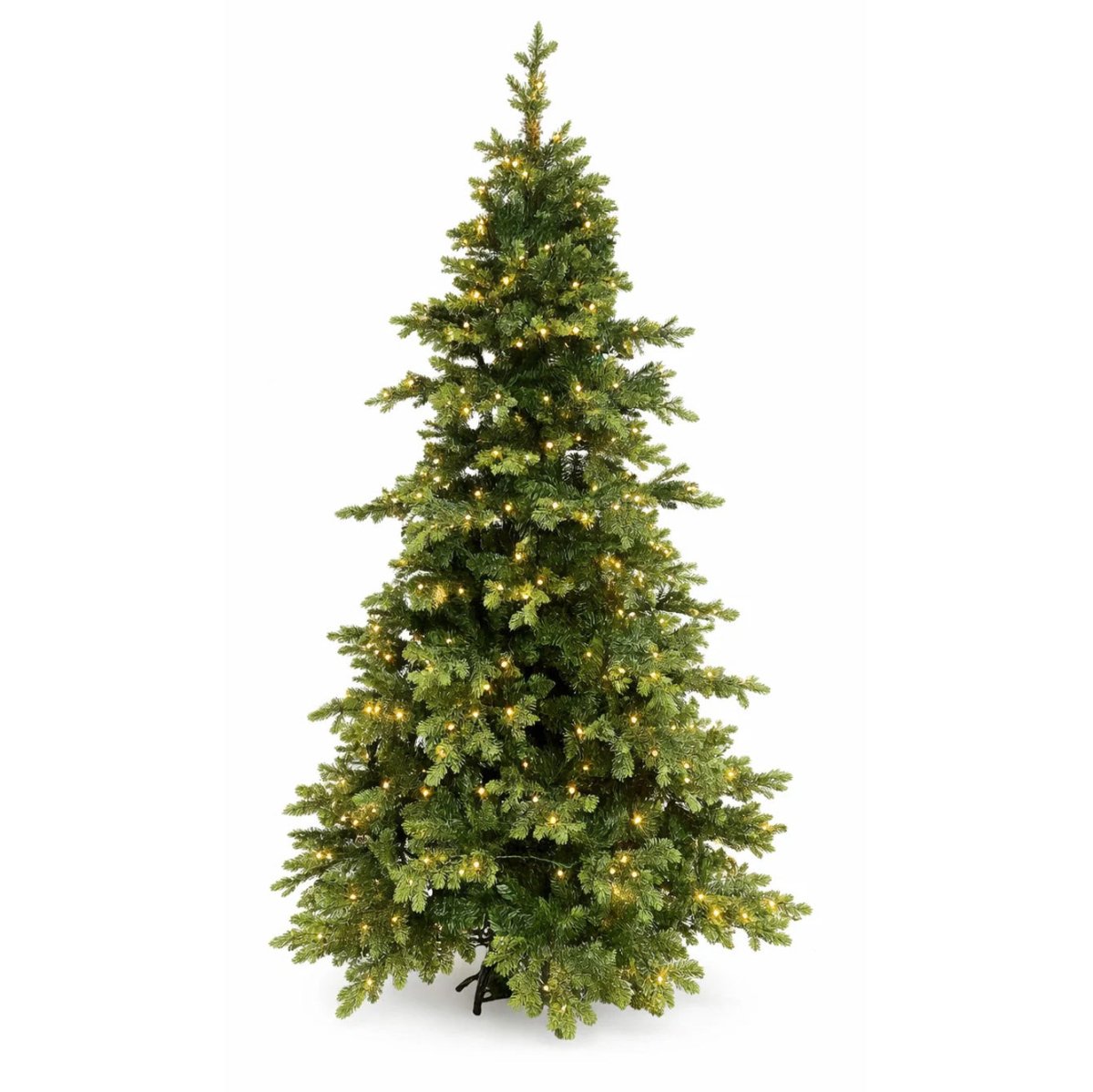 Albero di Natale Antares con LED a sfera simili a bacche luminose