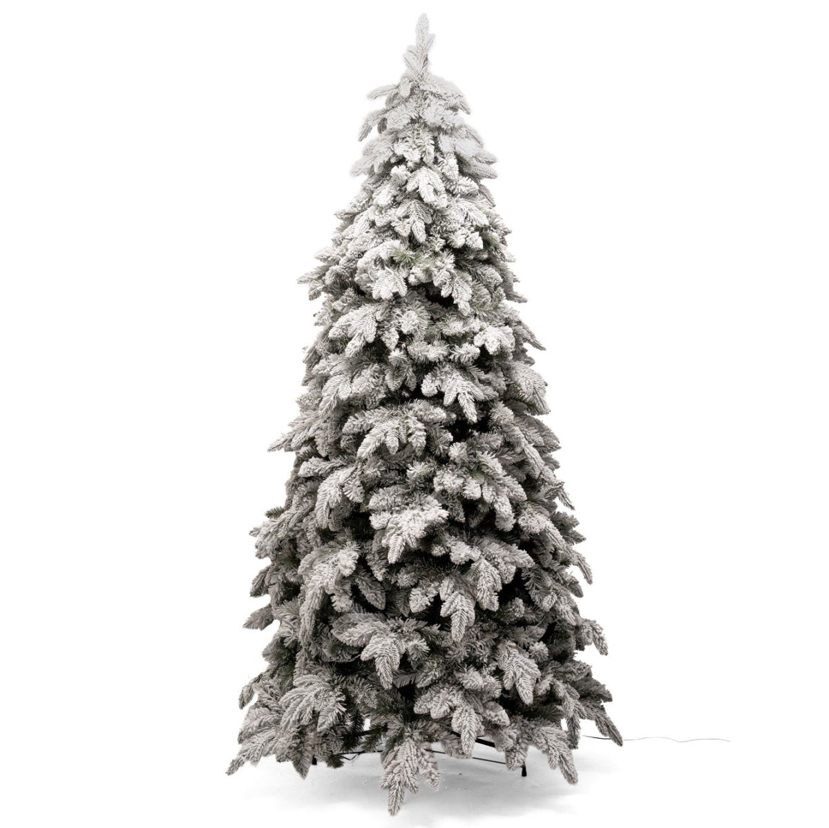 Albero di Natale Misurina innevato con rami abbassati – foto 3