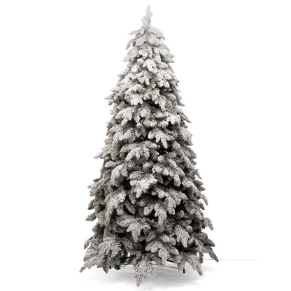 Albero di Natale Misurina innevato con rami abbassati – foto 3
