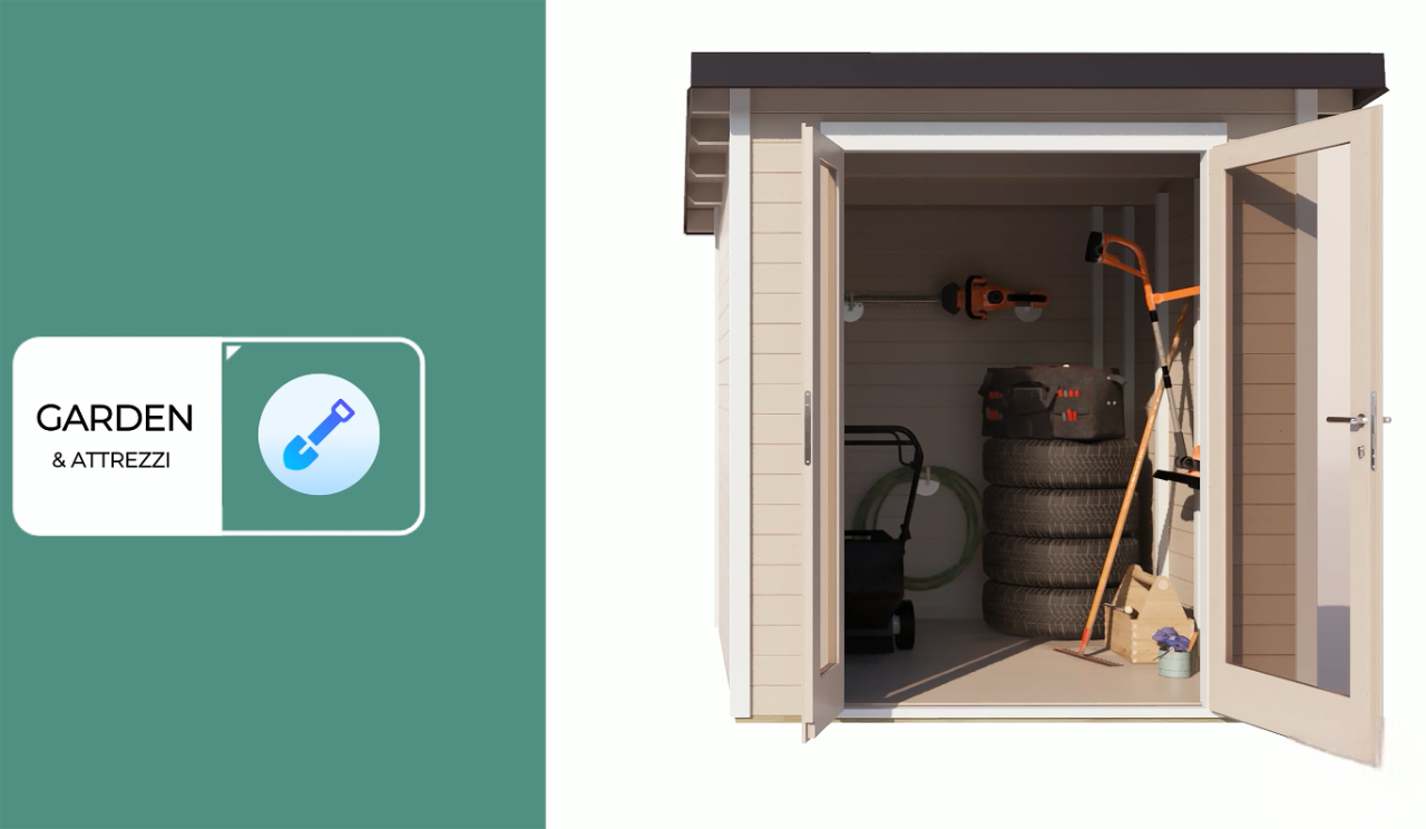 Casetta in legno Nike 300x250 cm – Pareti 25 mm – Colore Cipria