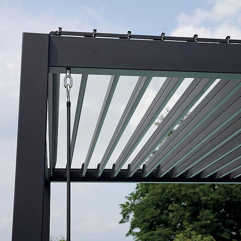 Pergola Bioclimatica Arizona 3x3 in Alluminio Antracite