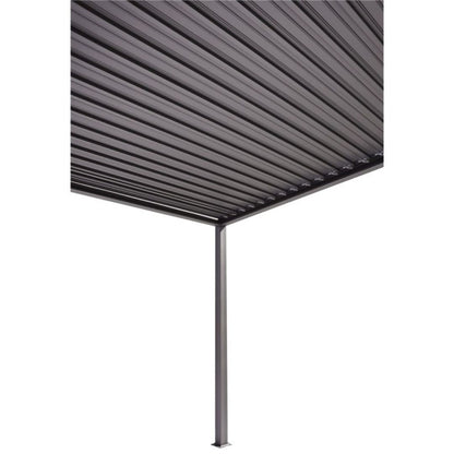 Pergola Bioclimatica New Mexico 3x4 in Alluminio e Acciaio Antracite